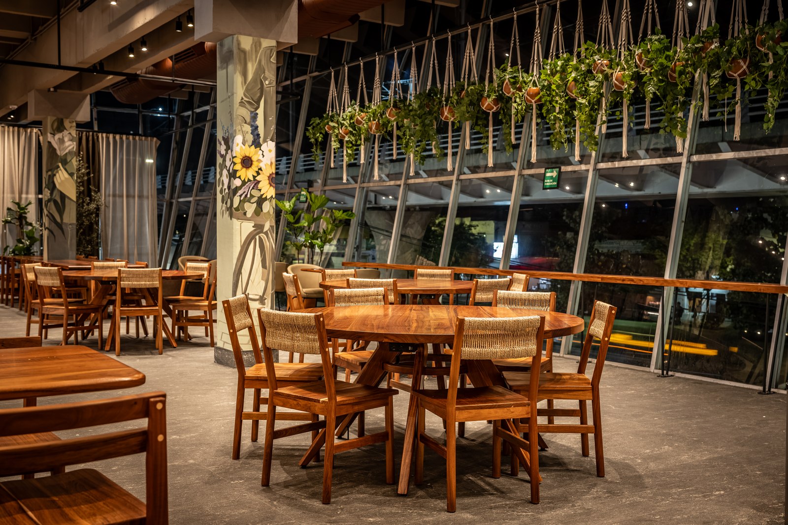 Starbucks — upper-level lounge seating